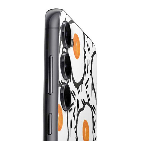 Bouffants and Broken Hearts Eggs Galaxy S25 Skin